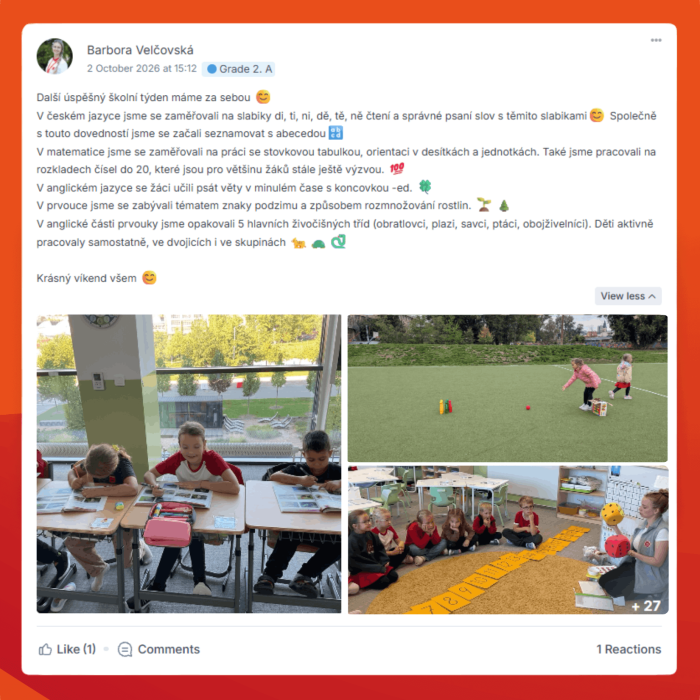 Komunikace s rodiči